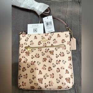 Coach CAB05 Mini Rowan File Crossbody Bag (Blush Multi) - NWT
